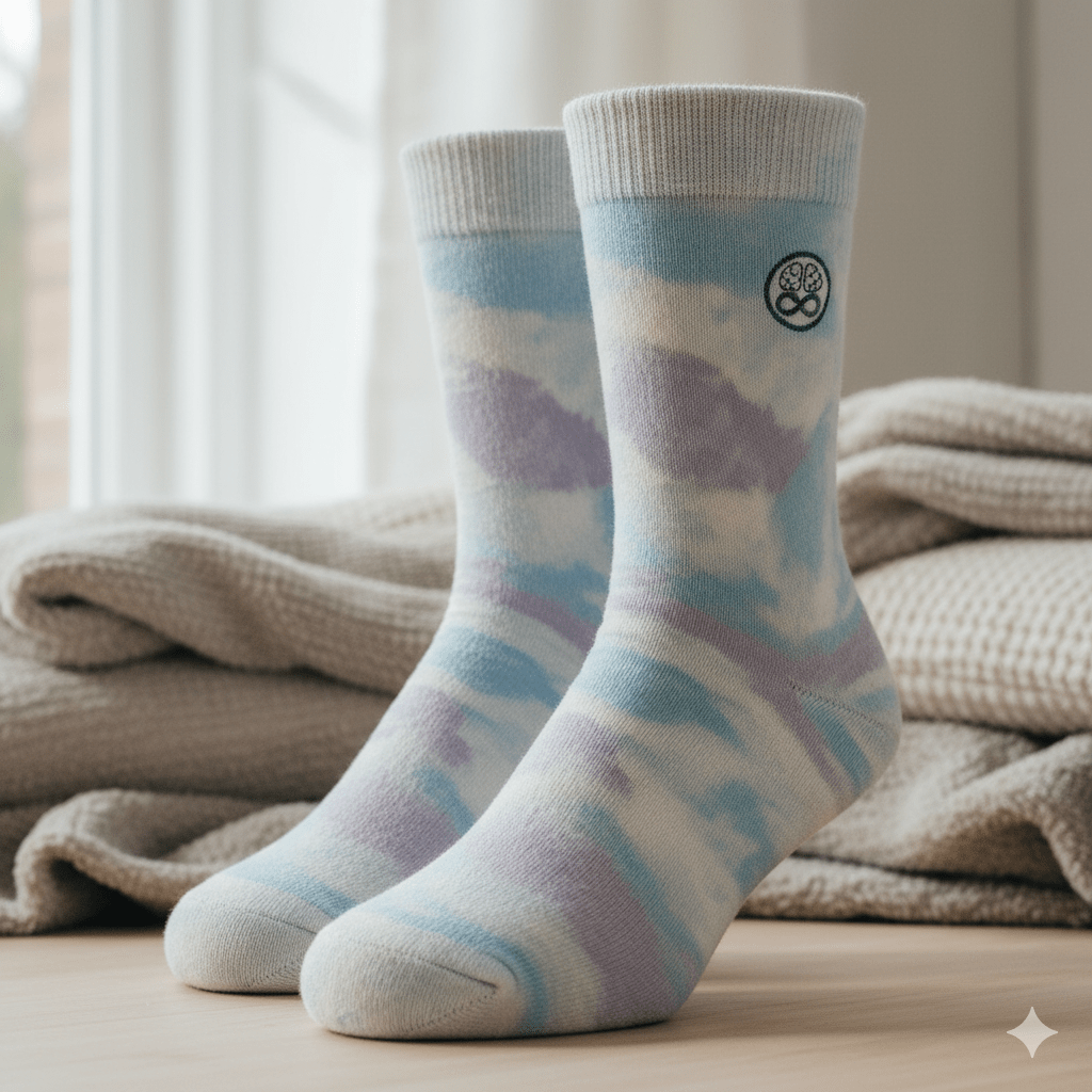 Unicity's seamless pair of socks